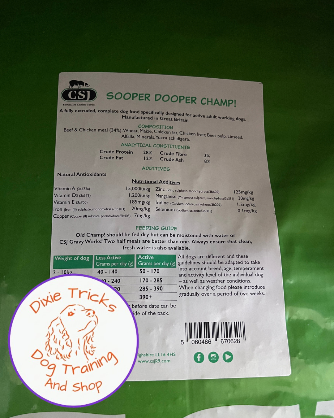 CSJ Sooper Dooper Champ!